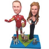 Ironman Wedding Cake Topper
