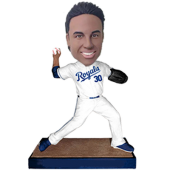 Kansas City Baseball Buddy Custom Bobblehead