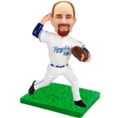 Kansas City Baseball Buddy Personalized Bobblehead