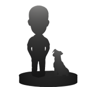 1 People and Dog