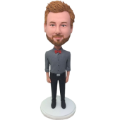 Personalized Gentlemen Bobble Head