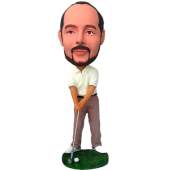 Personalized Golfer BobbleHead