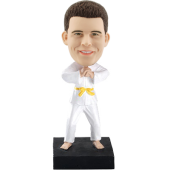 Personalized Judo Bobble Head Doll