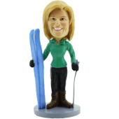 Skiing Woman
