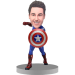 Personalized Captain America Bobble Head