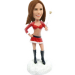 Personalized Christmas Lady Bobble Head