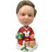 Personalized Christmas Bobble Head for Baby