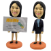 Custom Bobblehead Card Holder for Lady