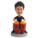 Customized Conga Drummer Bobblehead