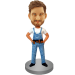 Bobblehead of Technician in Overall