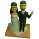 Baseball Fans Wedding Cake Topper