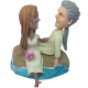 Beach Wedding Couple Bobbleheads