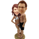 Bikini Bride and Swinning Suit Couple
