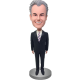 Business Man Custom Bobble