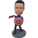 Captain American Boy Custom Bobble