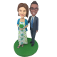 Casual Bride Anniversary Bobbleheads