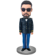 Custom Airline Groomsman Bobblehead