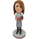 Custom Bobblehead Woman Teacher