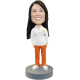 Custom College Girl Bobblehead
