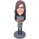 Custom Female Teacher Bobblehead