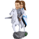 Custom Hero and Beauty Bobble head