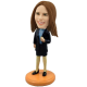 Custom Sexy Office Lady Bobble head