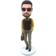 Customised Bobble Head Sylish Man