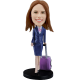 Customized  Stewardess Bobblehead