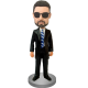 Customized Bobblehead Trademan In Suit
