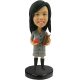 Female Teacher Personalized bobblehead