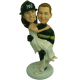 Fire Fighter Wedding Cake Toppers