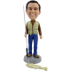 Fishing Buddy Bobble head