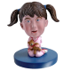 Girl and Bear Custom Bobblehead