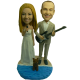 Guitar Wedding Cake Topper