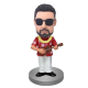 Hawaii Ukulele Player Custom Bobble