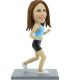 Jogging Woman Bobblehead