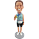 Marathon Winner Custom Bobblehead