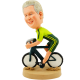 Personalized Biker Bobblehead