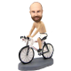 Personalized Cyclist Bobblehead