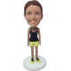 Personalized Sport Girl Bobble Head