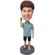 Single Flip Flop Custom Bobble Head