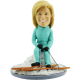 Skiing Lady Bobblehead