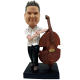 String Bass Player Custom Bobblehead