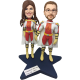 Superhero Couple Bobbleheads