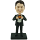 Superhero Groomsman Bobblehead