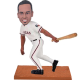 Texas Baseball Batter Custom Bobblehead
