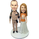 Traveler and Football Fan Bobbleheads